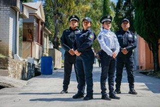 Policía Auxiliar refuerza presencia operativa por conmemoración de Día de Muertos