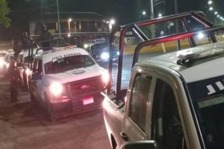 Balacera en Michoacán deja cinco policías heridos