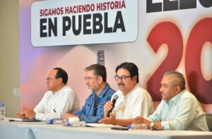 Puebla está dando muestras de civilidad y democracia: Morena