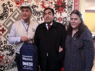 Participa Barbosa Huerta en el censo de población del INEGI