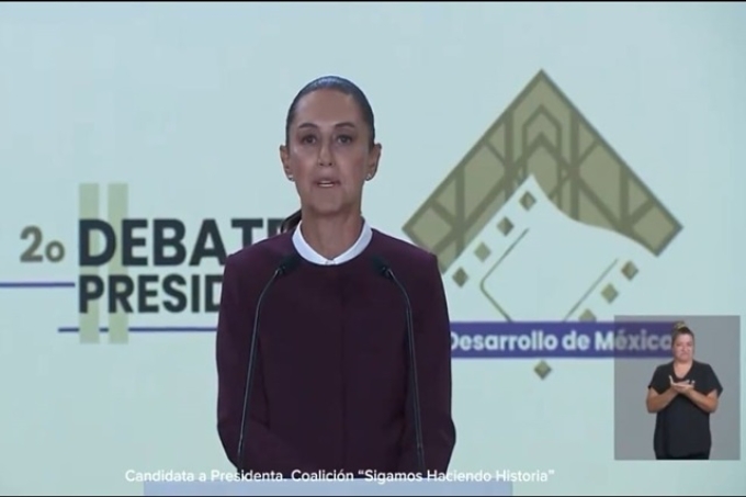 Claudia Sheinbaum propone la creación de más de empleos, viviendas y más desarrollo para todo México durante el segundo debate presidencial 