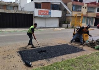 Avanza la Campaña Bacheando Puebla con el despliegue de 25 cuadrillas en la ciudad