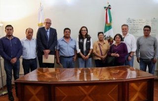 Privilegió Gobierno de la Ciudad el diálogo con ejidatarios de San Baltazar Campeche