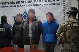 En operativo conjunto SEMAR, SSP y SEDENA, recuperan tractocamión con reporte de robo