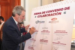 Fortalece Pepe Chedraui colaboración interinstitucional con la CMIC