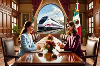 México con la frente en alto y el tren por delante