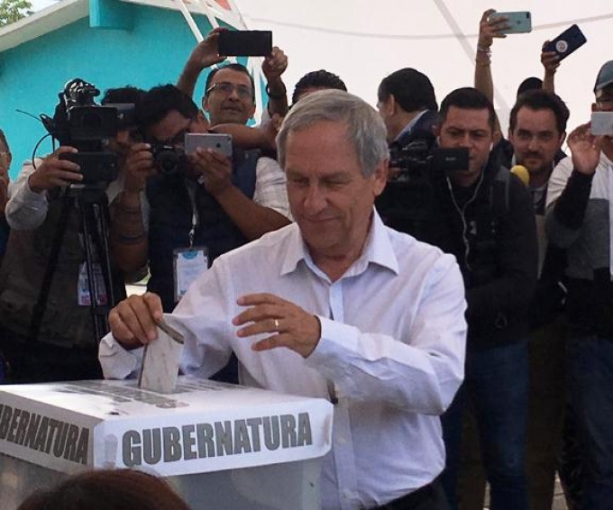 Cárdenas exige a los poblanos a ir a emitir su voto