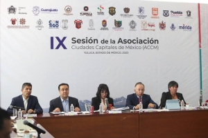 Puebla participa en la IX sesión de ciudades capitales 