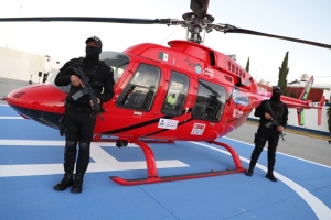 Para un patrullaje aéreo, Ayuntamiento de Puebla suma helicóptero ‘Arcángel’ a la SSC 