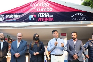 Feria de la Vivienda del Ayuntamiento de Puebla oferta opciones de adquisición y asesoría crediticia